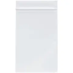 Plymor 4" x 6", 2 Mil Zipper Reclosable Plastic Bags