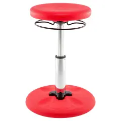 Kids Adjustable Standard Wobble Chair 14-19", Red