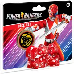 Power Rangers Roleplaying Game Dice- Red