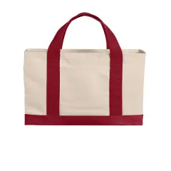 Port Authority&reg; Cotton Canvas TwoTone Tote