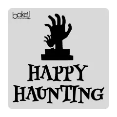 5x5 Happy Haunting Stencil