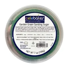 Green Sanding Sugar 7 Ounce