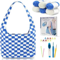 Crochet Kit for Beginners (Crochet Tote Bag)
