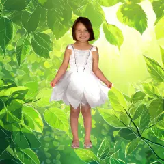 Northlight Fairy Girl Children's Halloween Costume - Small White