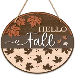 10" Fall Decor, Thanksgiving Sign for Front Door