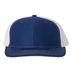 Richardson&reg; Snapback Trucker Cap Royal/ White