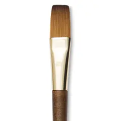 Isabey Vintage Isaqua Synthetic Brush - Long Flat, Size 8, Short Handle