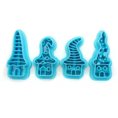 Little Fairy or Gnome House Clay Cutters, 4 Styles, Adorabilities