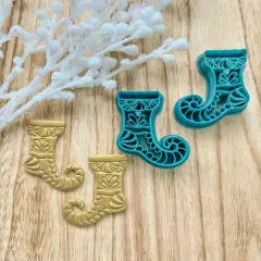 ELF STOCKINGS | CHRISTMAS | CLAY CUTTERS