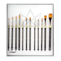 KINGART Original Gold&reg; Brush Set, 12 pc