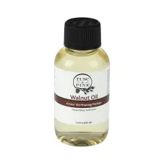 Tusc & Pine Walnut Oil for Painting - Professional Artists' Paint Medium, Increase Sheen, Slows Drying Time, Solvent Free Thinner, Refined in Small Batches in North Carolina