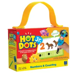 Numbers & Counting Hot Dots&reg; Jr. Card Set, 72 Per Set