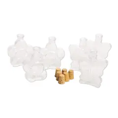 Flower and Butterfly Sand Art Bottle Assortment (Pack of 6)