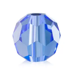 Preciosa 4mm Czech Glass Faceted Round Beads 40 Pieces Sapphire