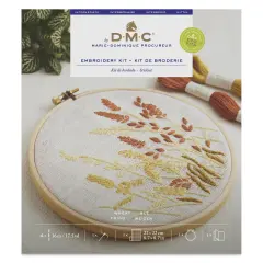 DMC The Designer Collection Eco Vita Embroidery Kit - Wheat Flowers