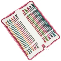 KnitPro-Dreamz Grande Single Point Needle Set 10"-11 Pair - Assorted Sizes