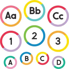 150-Piece Cutout Letters