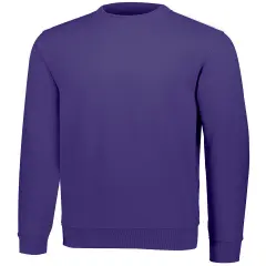 Augusta Sportswear&reg; Adult Fleece Crewneck Sweatshirt PURPLE