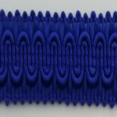 1/2" Scroll Braid Gimp w/ Backing - 12 Continuous Yards - Many Color Options! Royal