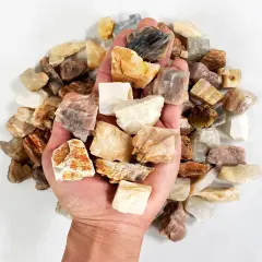 Rough Moonstone Crystals from India