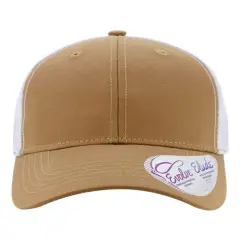 Infinity Her&reg; Women's Modern Trucker Cap Caramel/ White