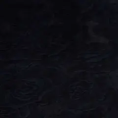 Cuddle 3 Extra Wide Rose Burnout Limited Edition Navy Fabric per yard