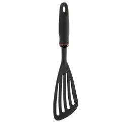 Norpro 12" Long Grip-EZ Handle Slotted Nylon Turner Spatula