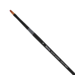 Creative Mark Beste Golden Taklon Super Shader #4Artist Brush, Professional Watercolor Brushes, For Acrylic Painting, Short Handle, Sharp Edges, Hand-Tied & Shaped