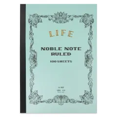 Life Noble Notebook - 7" x 10", B5, Blue, Ruled