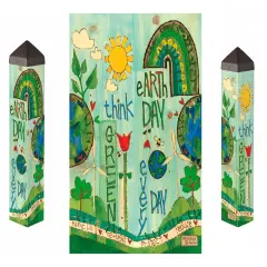 Earth Day Art Pole 20 Inches