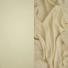 1 Yard Vortex Washed Jersey Solid Fabric, 58/60&Prime; Wide Rayon Spandex Blend VANILLA