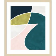 Megan by Urban Road Wood Framed Wall Art Print