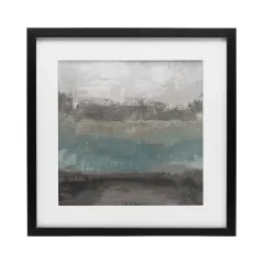 Stupell Industries Earth And Sea Gradient Framed Print Under Glass, design by Hannah Dawson