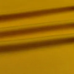 1 Yard Premium Solid Poly Poplin Fabric Lightweight Smooth for Sewing Quilting 60 inch Width Yellow