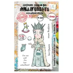 AALL And Create A7 Photopolymer Clear Stamp Set-Ice Queen Dee