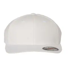 Flexfit&reg; Cotton Twill Cap White