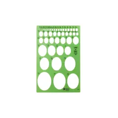 Westcott Circles Template, 45 Circles, Pack of 3