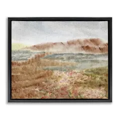Stupell Industries Vast Earthy Desert View Floating Frame Design by Nikita Jariwala
