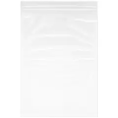 Plymor 10" x 14", 4 Mil Heavy Duty Zipper Reclosable Plastic Bags