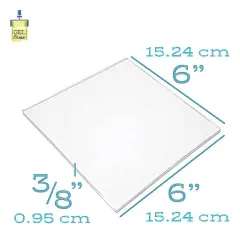 Gel Press Printing Plates - Class Pack, 6" x 6", Set of 12