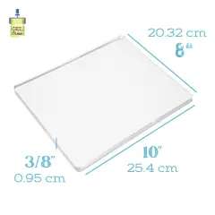 Gel Press Printing Plate - Rectangle, 8" x 10"