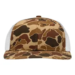 Sportsman&reg; Lo Pro Mesh Back Trucker Cap Breathable Classic Fit Chino Duck Camo/ W