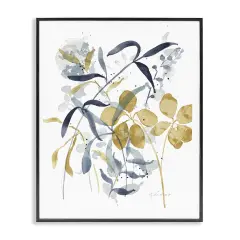 Stupell Industries Impressions of Nature Sprigs Framed Giclee Design by Krinlox