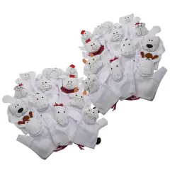Color-Me&trade; Fabric Animal Hand Puppets (Pack of 24)