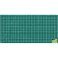 40" x 80" Self-Healing Cutting Mat 5-Ply - Double-Sided Green/Black Craft Mat, Non-Slip Cutting Mats for Crafts, Sewing, Quilting, Scrapbooking