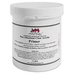 Michael Harding Non-Absorbent Acrylic Primer - Clear, 1 Liter, Jar