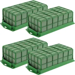 4 Pieces Floral Foam Cage Flower Holder