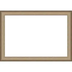 Elegant Brushed Bronze Framed Dry Erase Magnetic Board