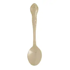 Fino 4.5-Inch Traditional Design Gold Plated Demi Spoon