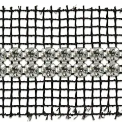 5 Yards of Nikita 3/8" Rhinestone Trim | 5 yard cut